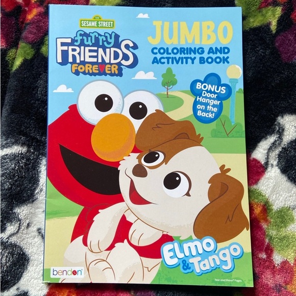 Sesame Street Elmo and Friends Coloring Bundle New - Picture 4 of 4